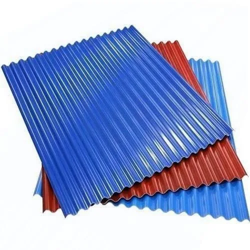 Colored PPGI Corrugated Zinc Roofing Sheet Color Coated Corrugated Steel PPGI Roofing Sheet for House