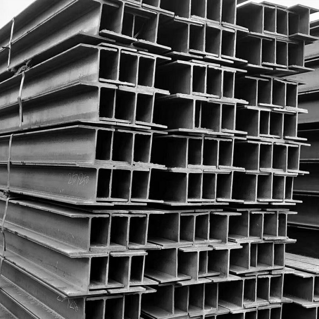 Q235B Q345B Q420C Q460C SS40 Cheap Price Carbon Steel H-Beams JIS Standard Customized I-Beams for Construction Hot Rolled ASTM