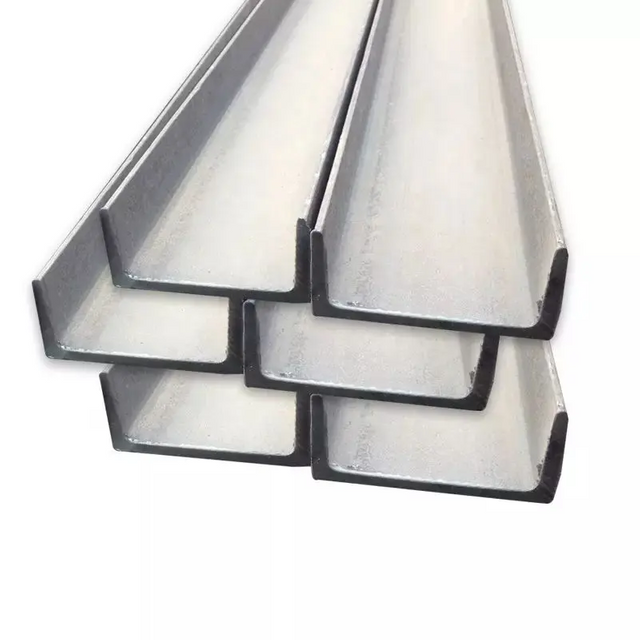 China Factory Direct Supply ASTM Standard U-Shaped Hot Rolled Steel Channels for Construction High Quality Welding Bending