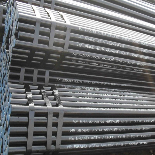 China Factory Stock High Quality Carbon Steel Seamless Pipes ASTM Standard for Oil Gas Transportation Welding Service Included