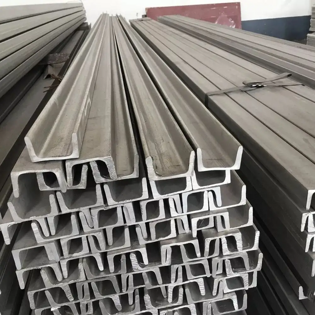 High Quality U-Shaped Hot Rolled Steel Channels ASTM Standard Construction China Factory Direct Supply for Welding Cutting